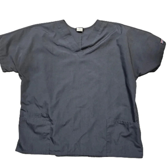 Cherokee Workwear Scrub Top - Picture 1 of 4